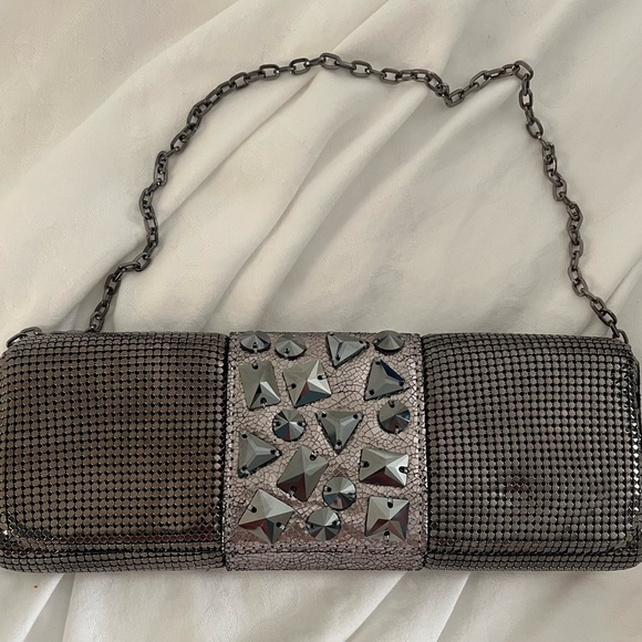 Whiting & Davis Handbags - Whiting & Davis vintage evening bag EUC